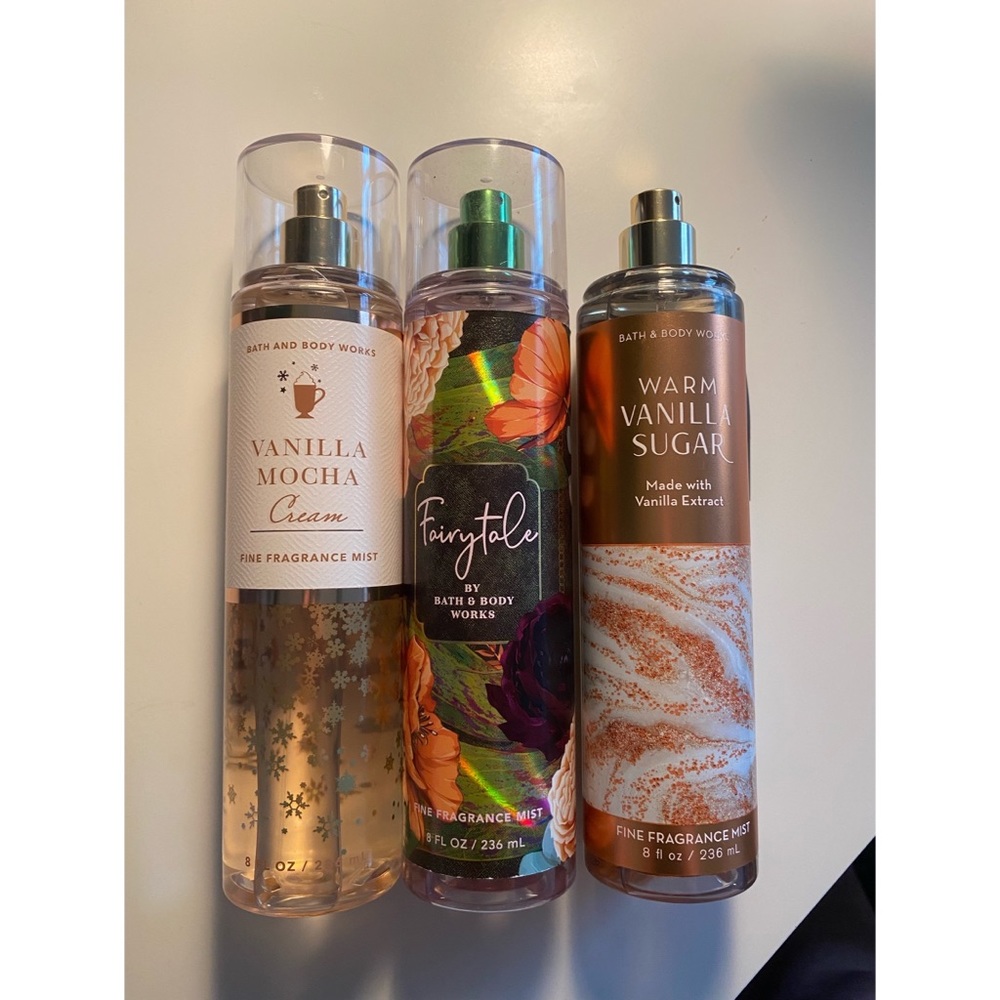 Body Mist Bundle Bath & Body Works